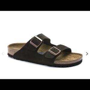 Arizona Birkenstocks Soft Footbed Suede Leather brown/mocha Size 41 (8-8.5)